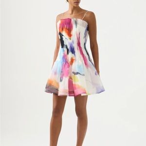 Aje Celestial Pleated Dress Size US 4 / AU 8